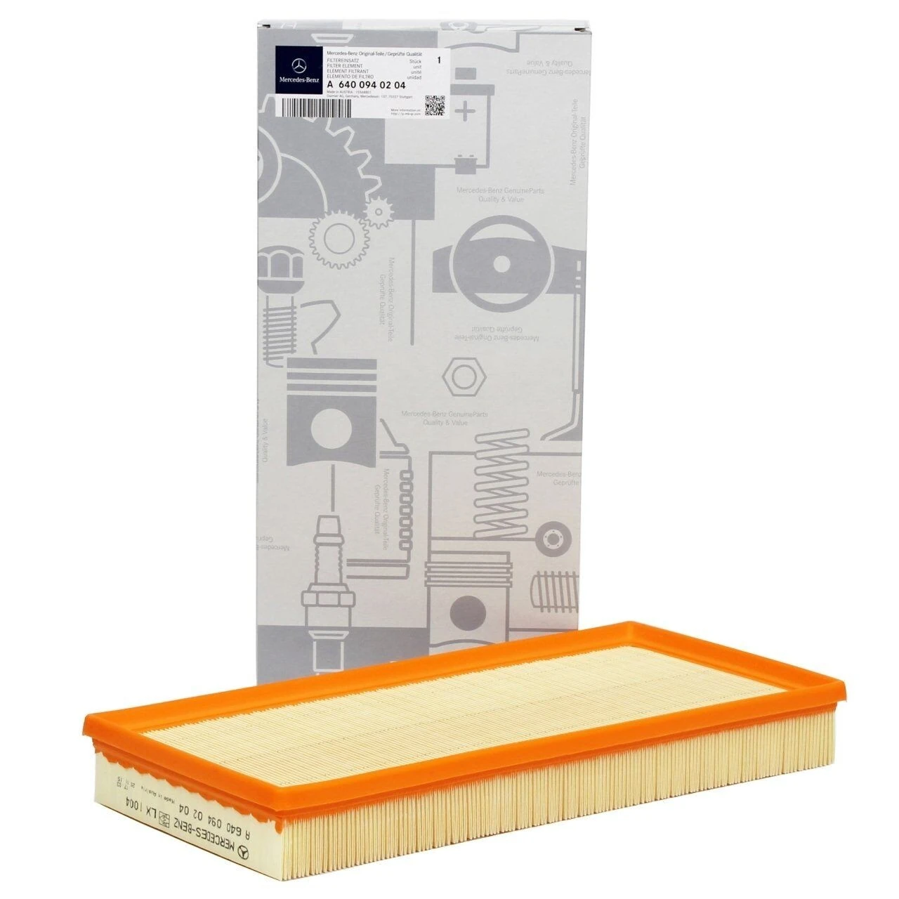 MERCEDES-BENZ A6400940204 | W245 Kasa B180 Cdi Hava Filtresi Orijinal