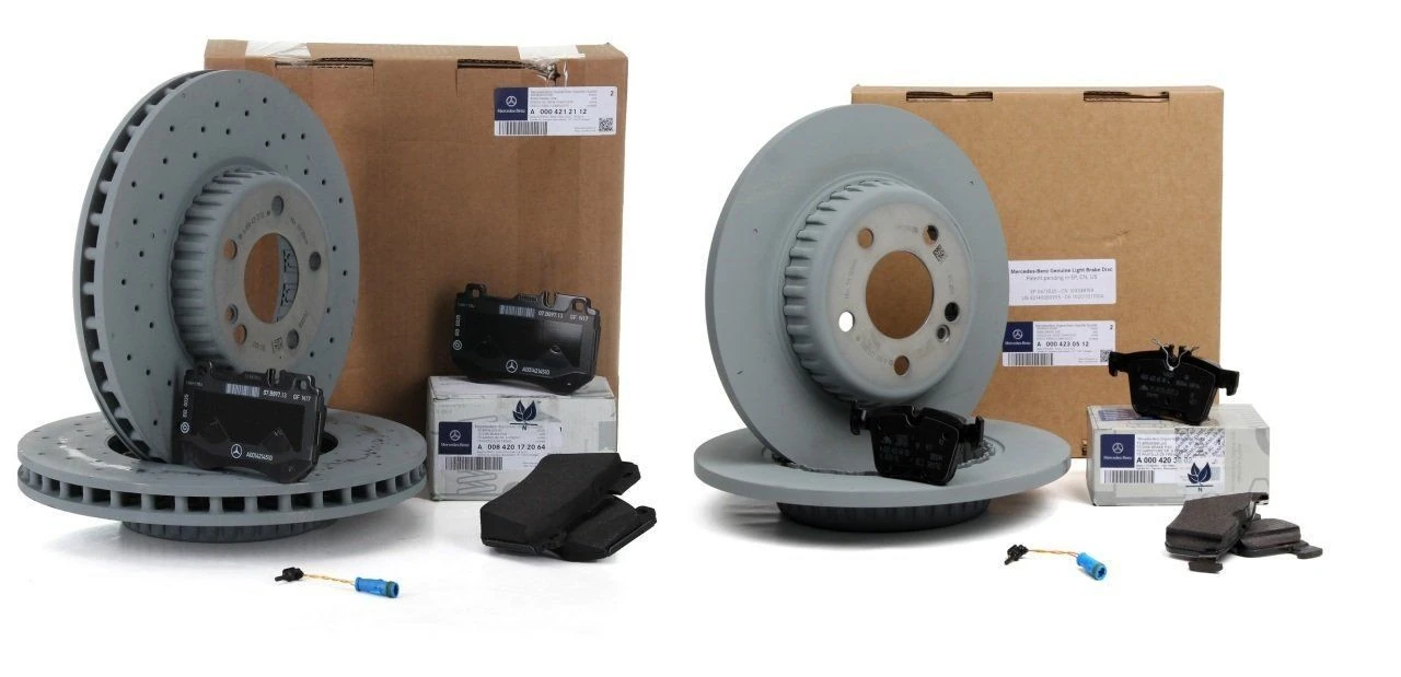 Mercedes W205 Kasa C250 AMG Ön Ve Arka Fren Disk Balata Seti Orijinal