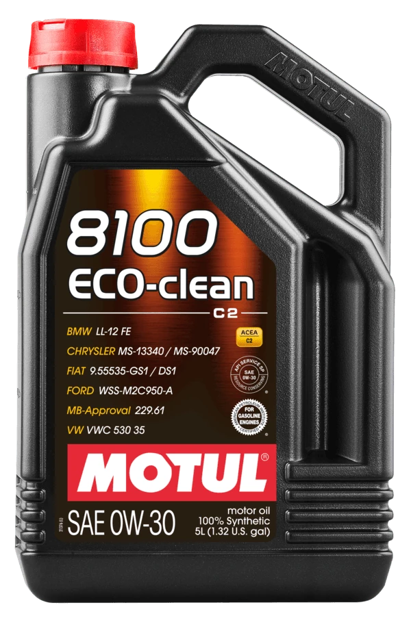 Motul 8100 Eco-Clean 0W-30 5 Lt Motor Yağı MOTUL STİCKER HEDİYELİ