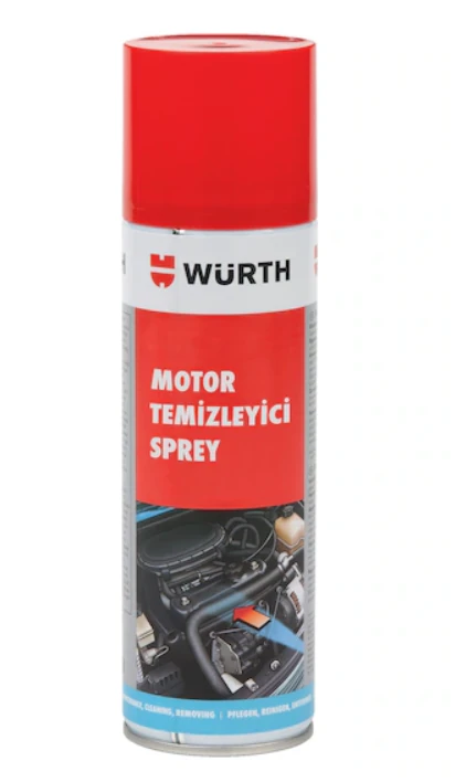 WÜRTH MOTOR TEMİZLEYİCİ SPREY HIZLI