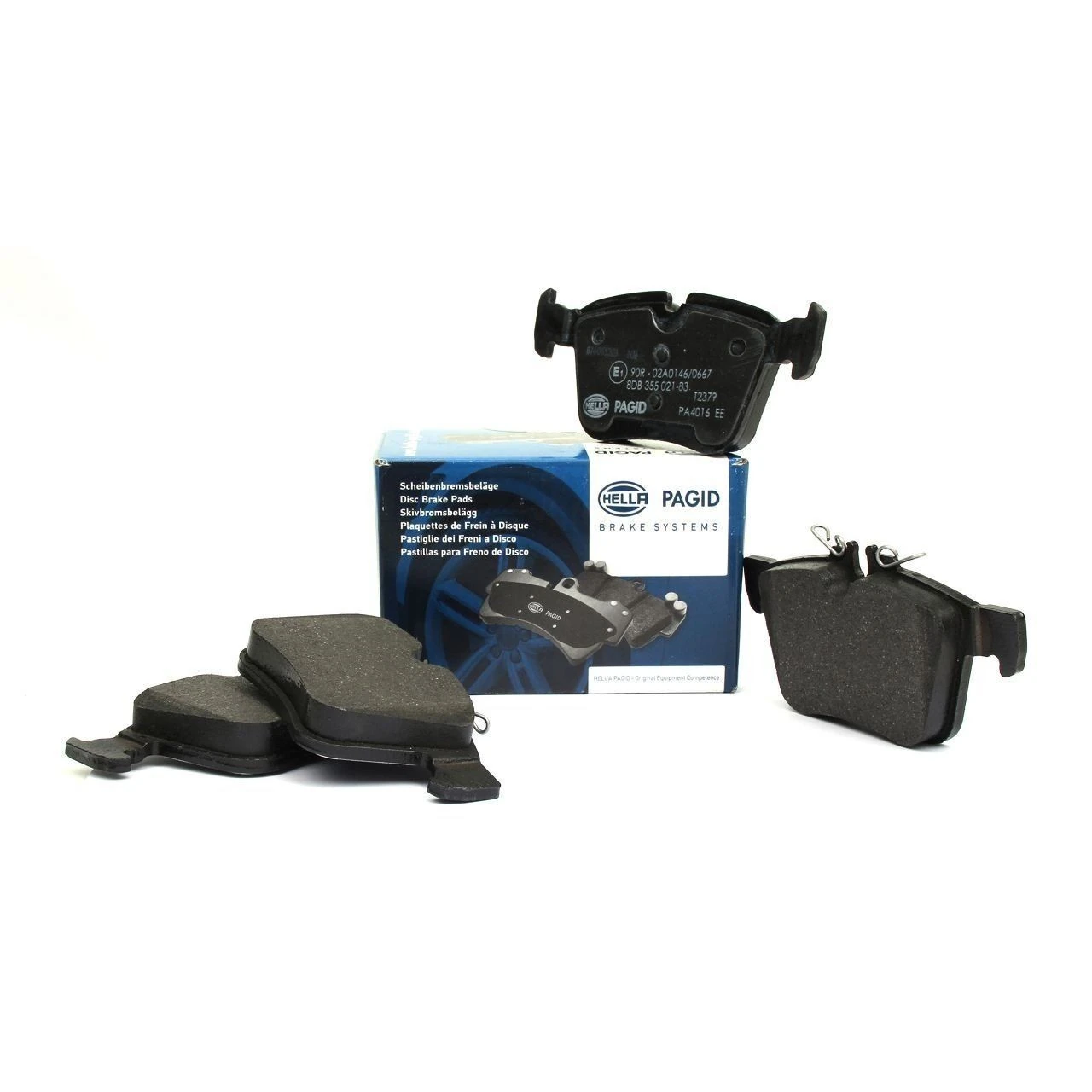 HELLA PAGİD 8DB355021-831 | Mercedes W205 Kasa C220 Arka Fren Balata Takımı