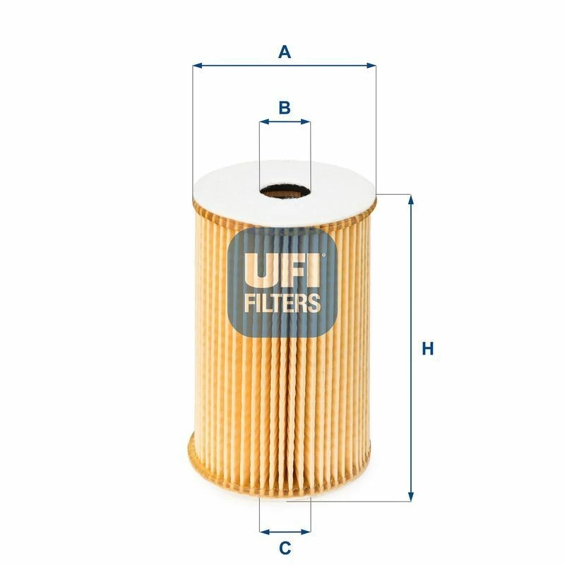 UFI 25.029.00 | Yağ Filtresi Golf Golf III IV 96-Bora Polo 02-09 Polo Classic Fox 05-Touran / Cordoba 02-Toledo 02-Ibiza IV V 02-/ Fabia 02-09 1.2 12V