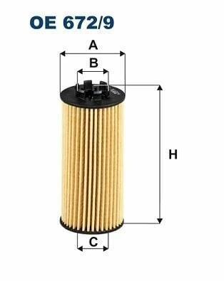FILTRON OE672-9 | Yağ Filtresi BMW B37 B38 B47 B48 F40 F45 F46 F48 F39 Mini F54 F55 F56 F60