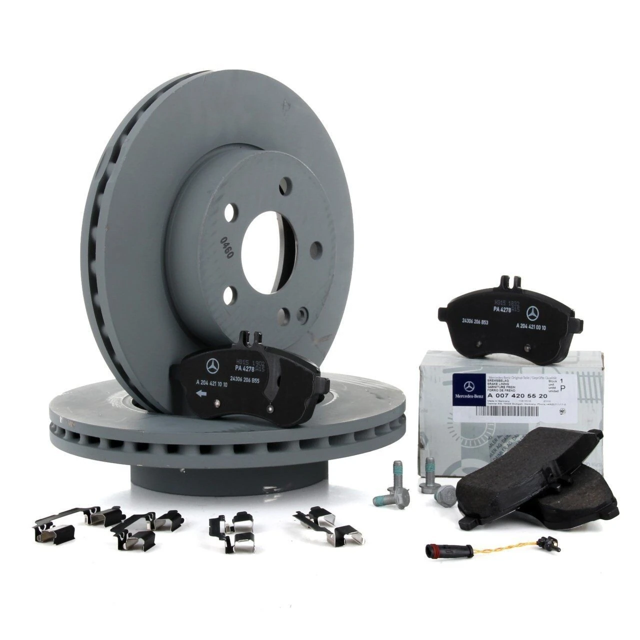 Mercedes W212 Kasa E250 Ön Fren Disk Ve Balata Seti Orijinal