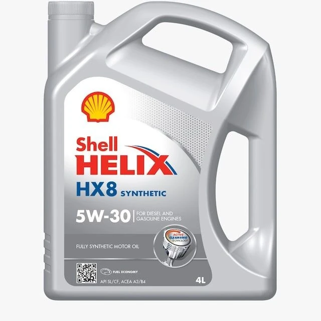 Shell Helix Hx8 Synthetic 5W-30 4 Lt Motor Yağı