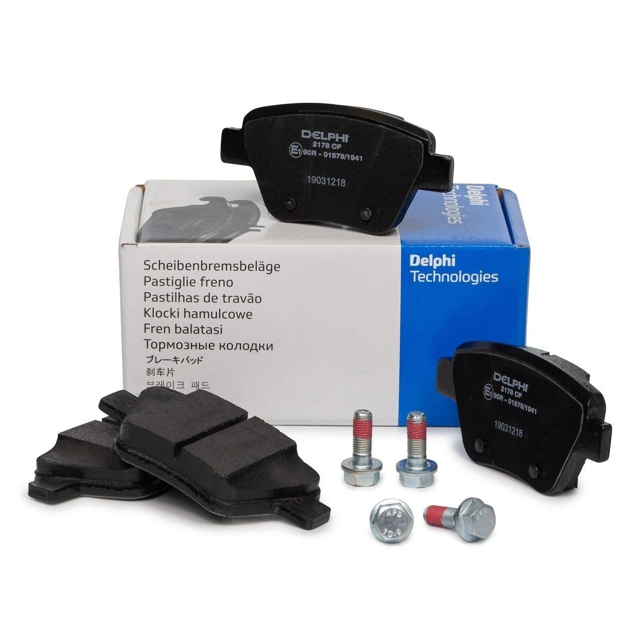 DELPHI LP2178 | Skoda Octavia 2009-2013 Model Arası Arka Fren Balata Takımı