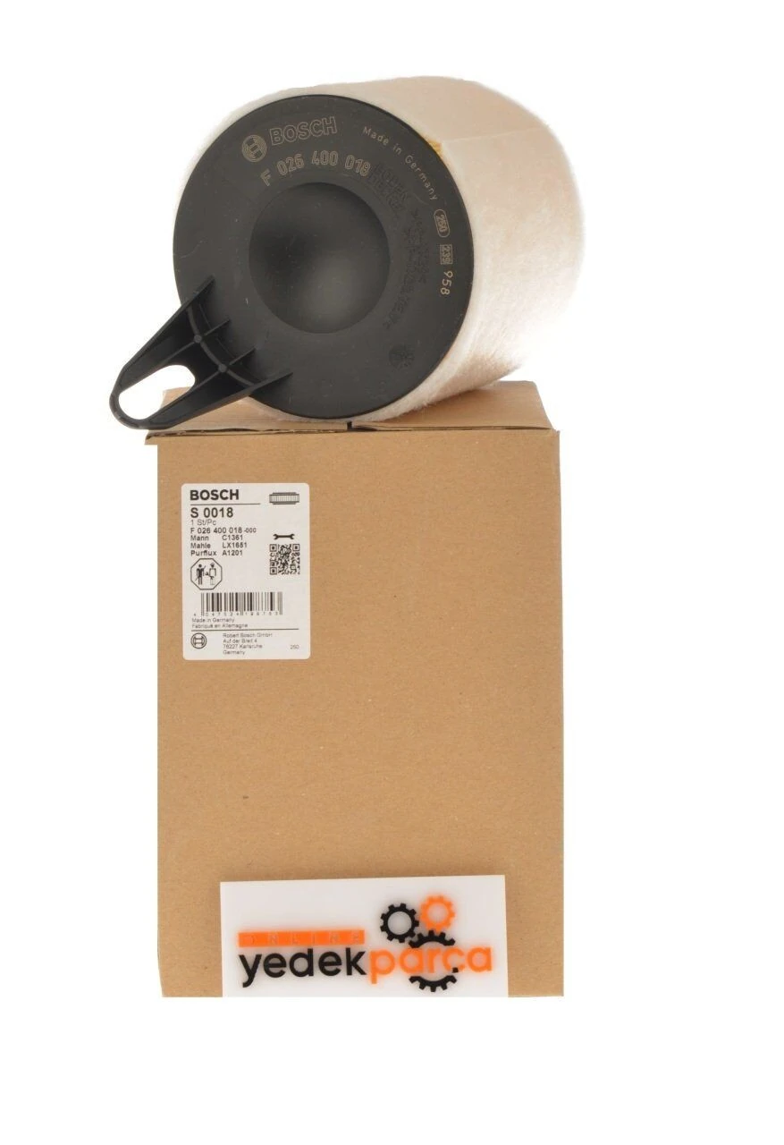BOSCH F026400018 | Bmw E90 Kasa 320i Hava Filtresi