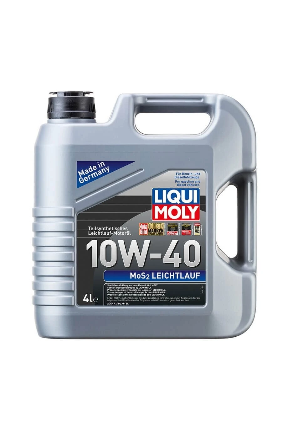 Liqui Moly 10W40 Motor Yağı Kısmi Sentetik Mos2'Li Leıchtlauf 4 Lt (6948)
