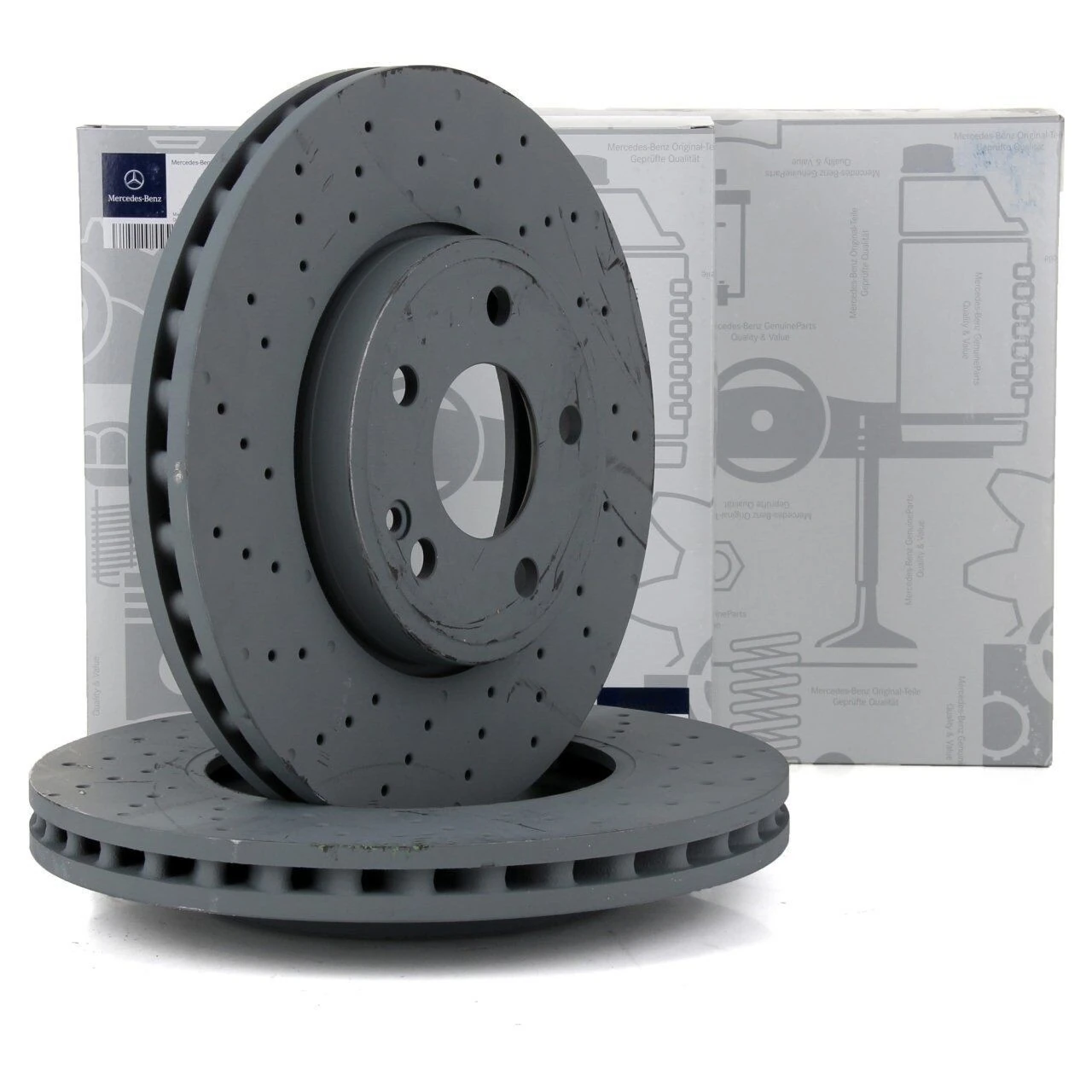 MERCEDES-BENZ A2464212512 | B Serisi W246 Kasa Ön Fren Disk Takımı Orjinal (2464212512)