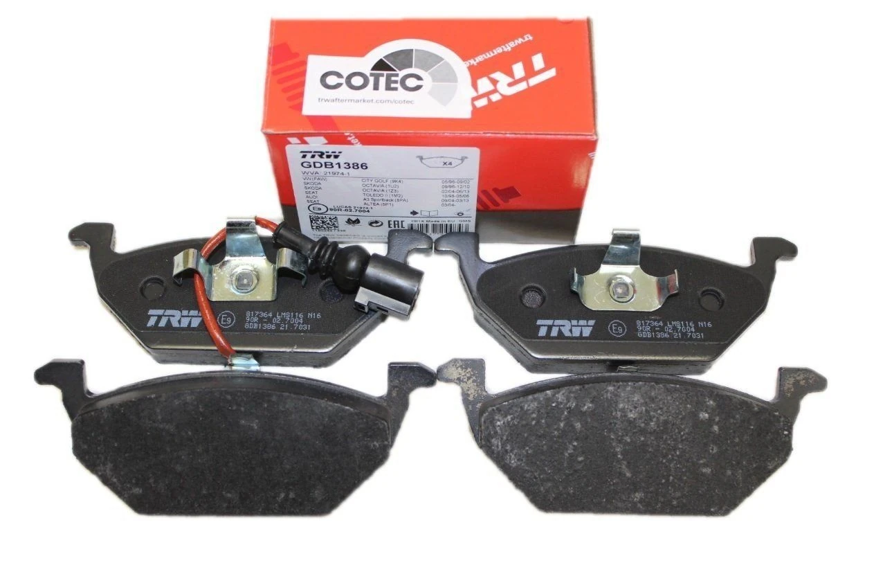 TRW GDB1386 | Seat Leon 2006 - 2012 Model Arası Ön Fren Balata Takımı