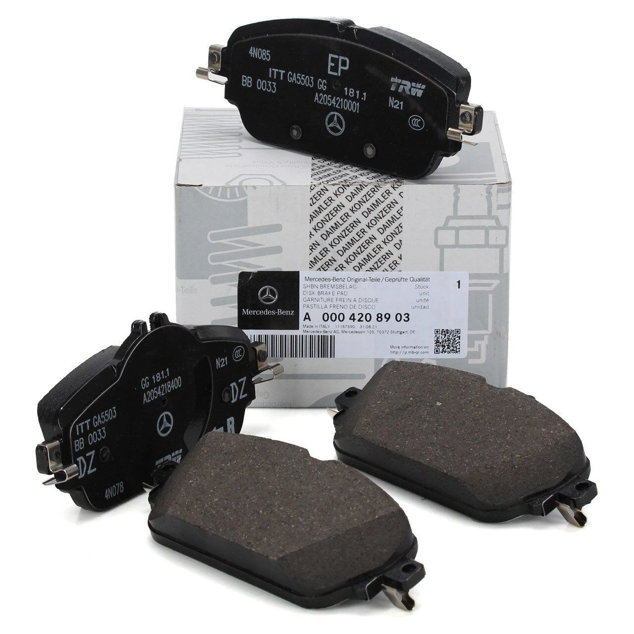 Mercedes W213 Kasa E200 d Ön Fren Balata Takımı Orijinal