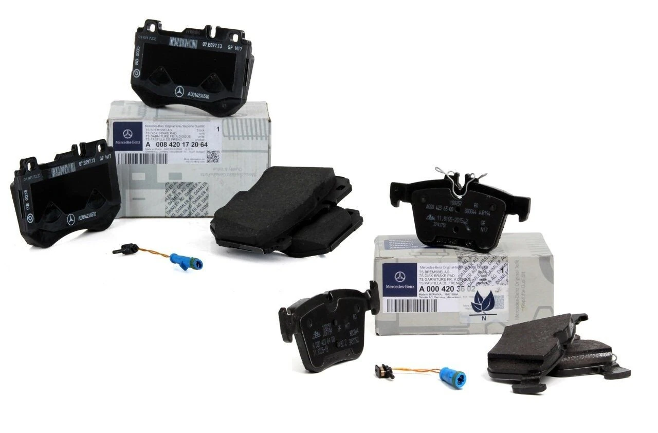 Mercedes W205 Kasa C200d AMG Ön Ve Arka Fren Balata Takımı Set Orijinal