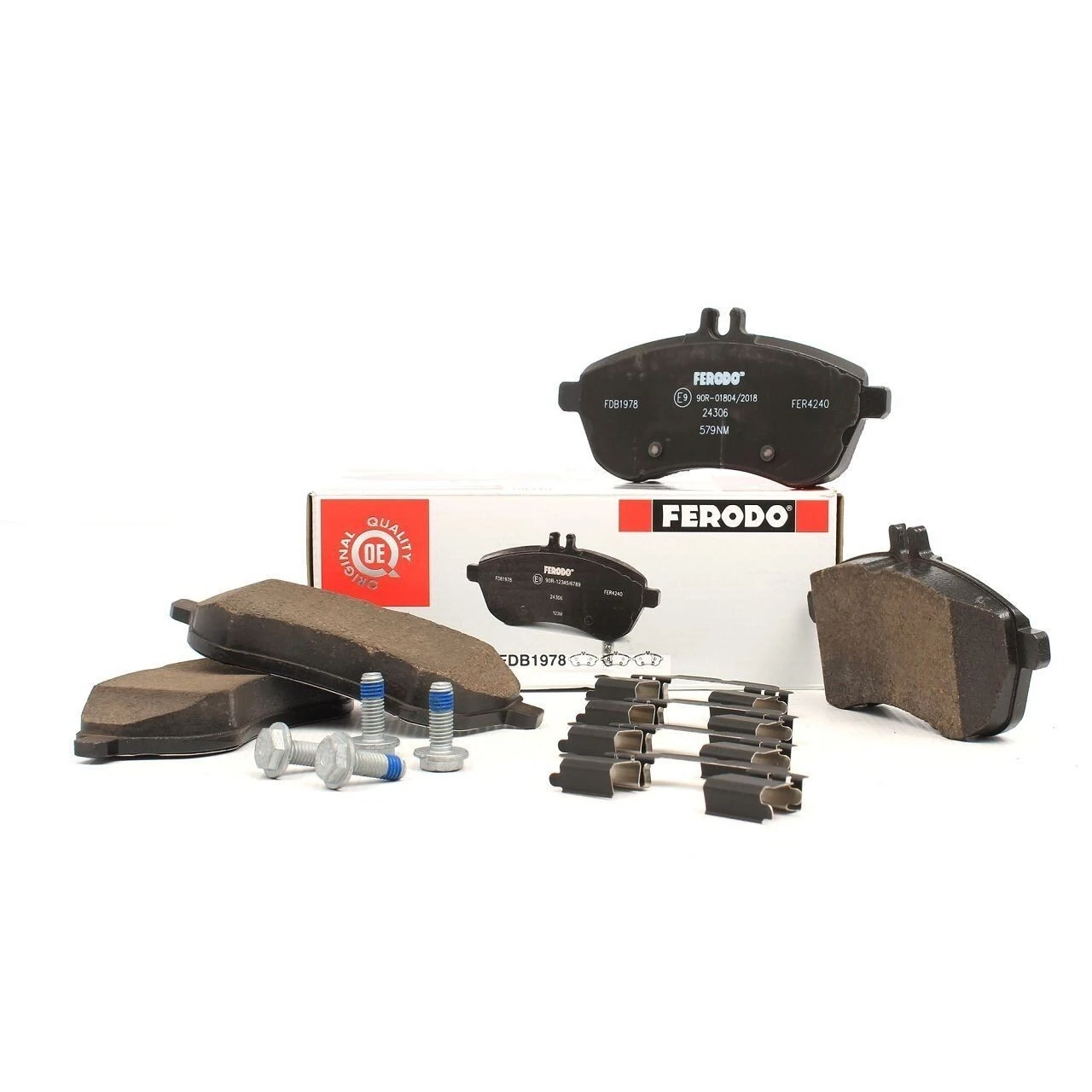 FERODO FDB1978 | Mercedes W204 Kasa C220 Cdi Ön Fren Balata Takımı