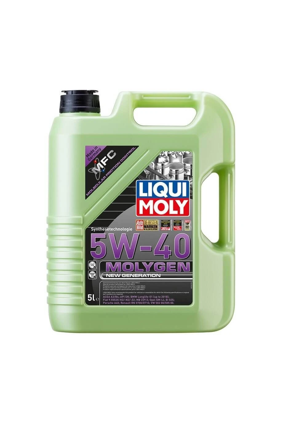 Liqui Moly 5W40 Motor Yağı Molygen New Generation 5 Lt (8536)