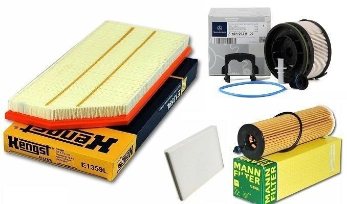 Mercedes Benz E Serisi W213 E220 d Periyodik Bakım Filtre Seti