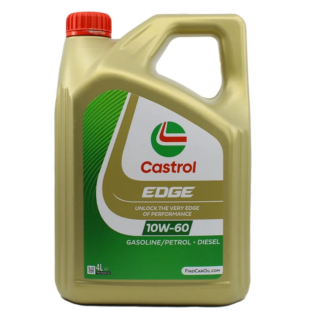 Castrol Edge 10W60 4 Lt Tam Sentetik Motor Yağı