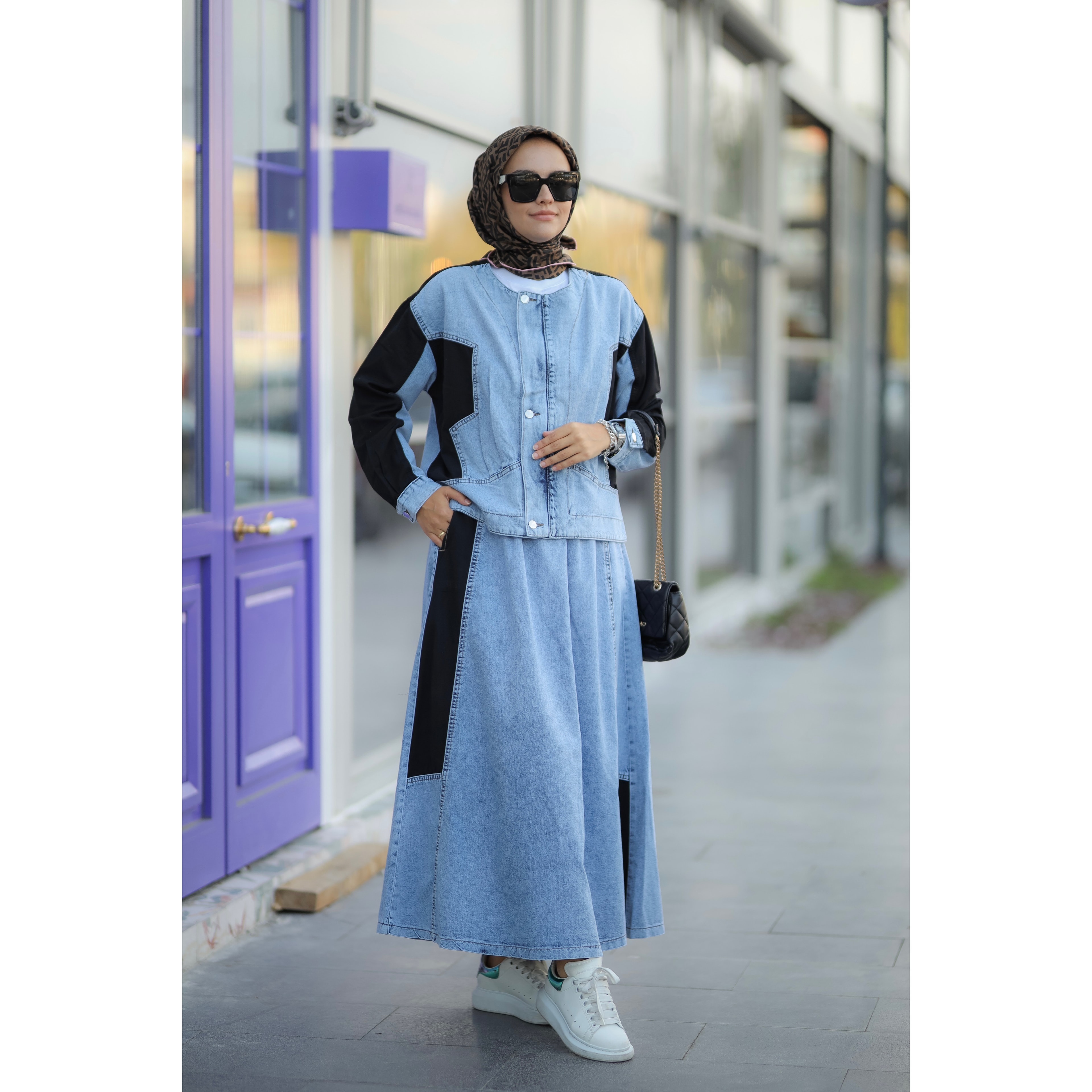 Maria Etekli Takım - Siyah