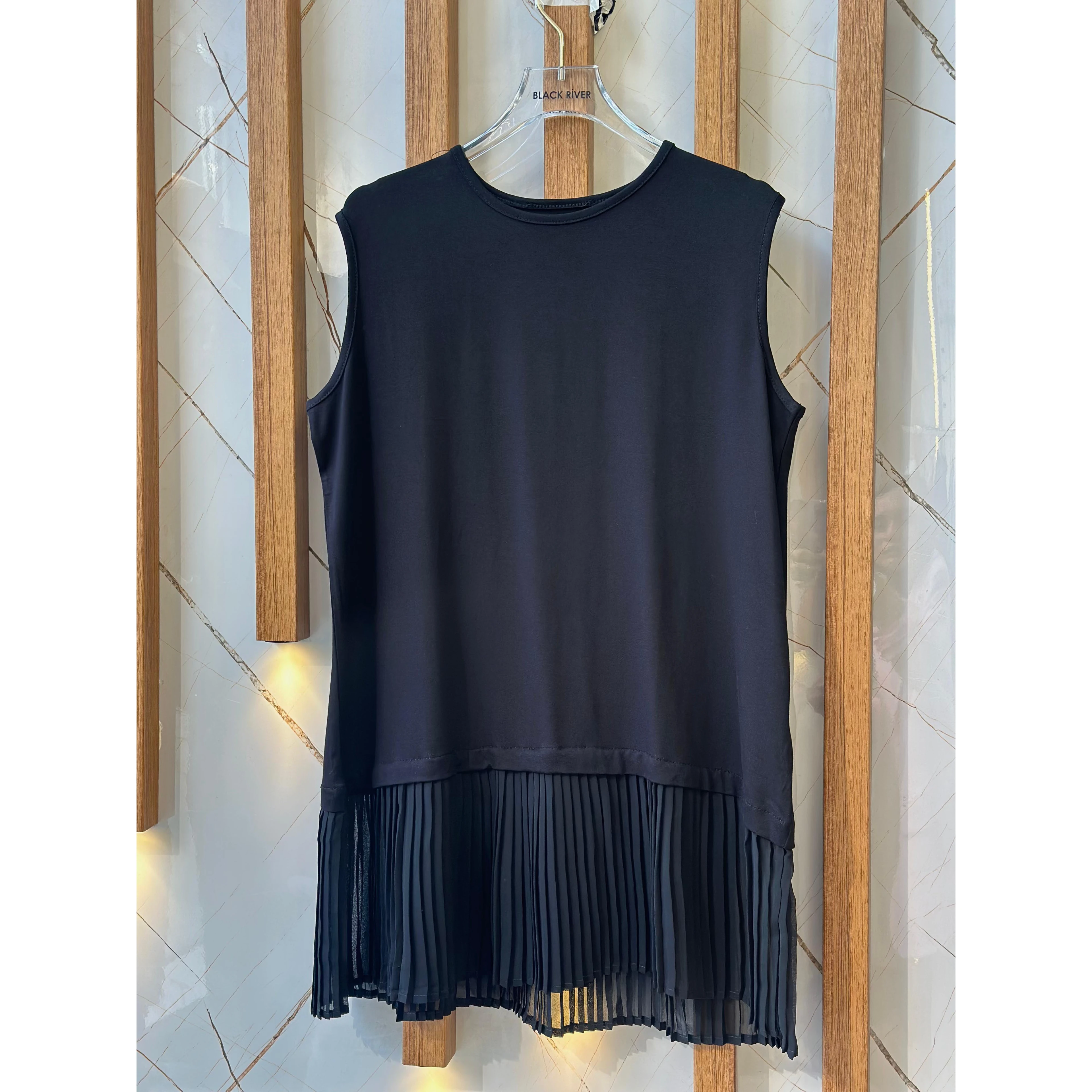 İçlik Askılı - Siyah