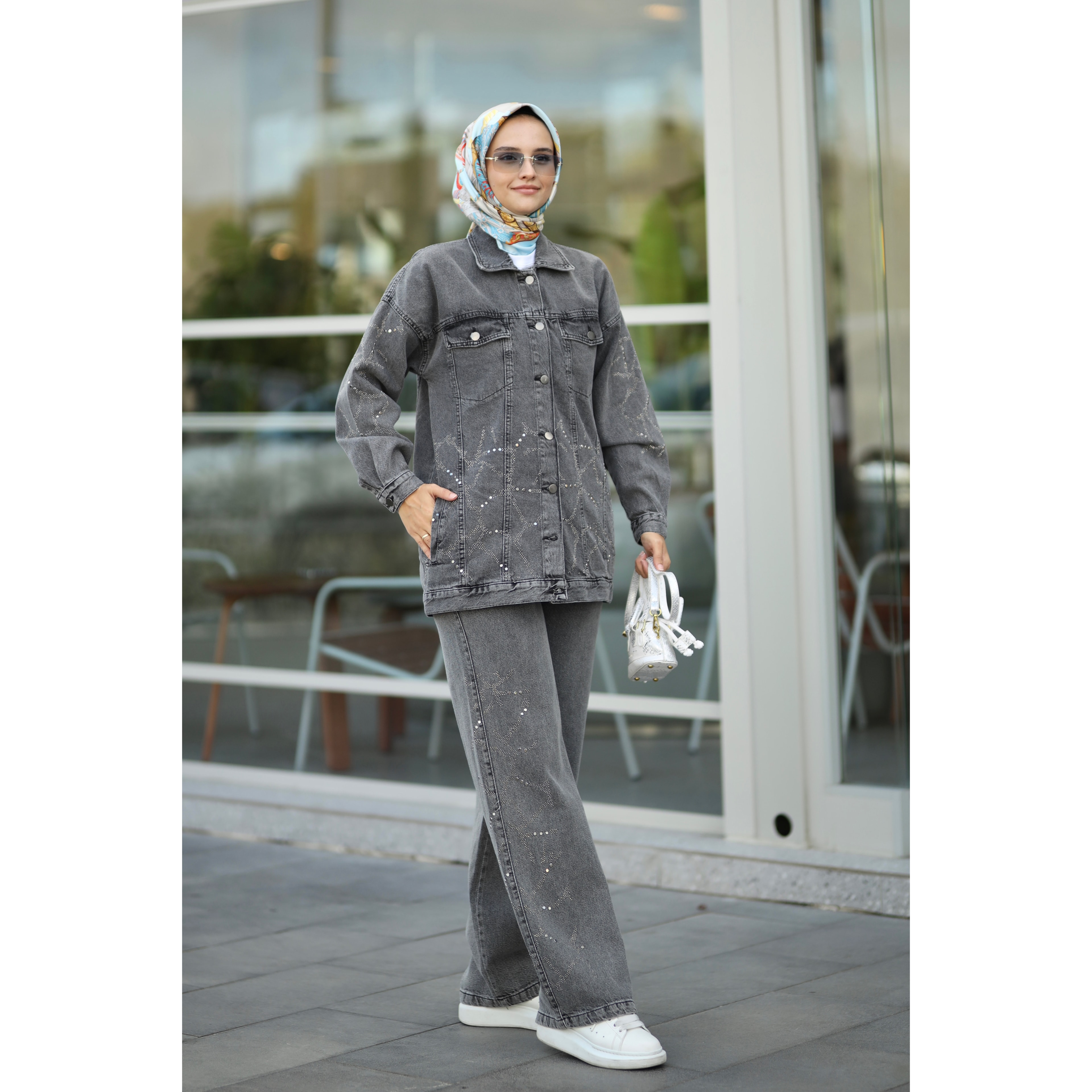 Fancy Takım - Antrasit