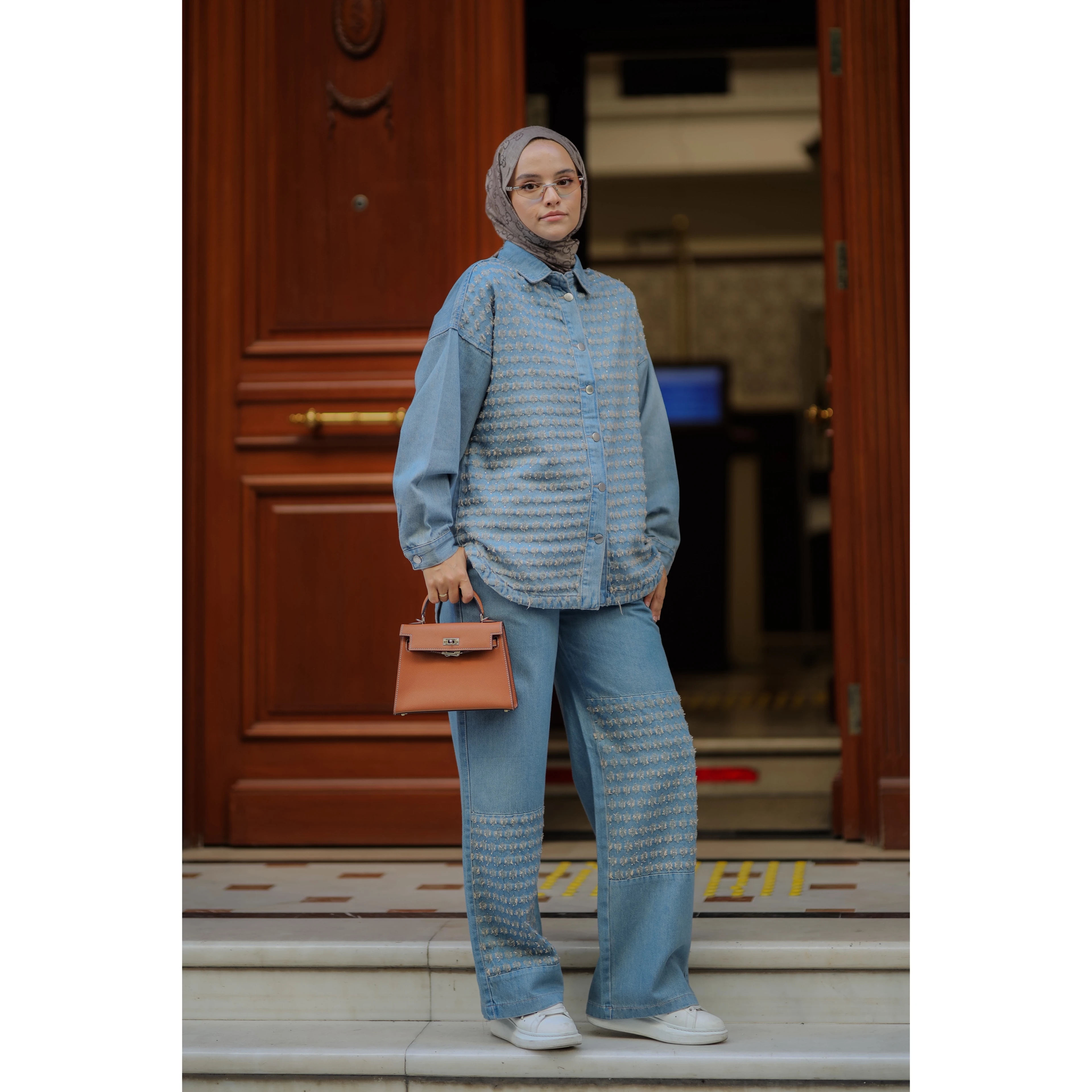 Viyana Takım - Bej Mavi