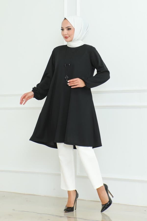 Oversize Tunik - Siyah