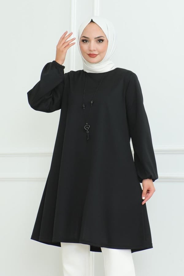 Oversize Tunik - Siyah