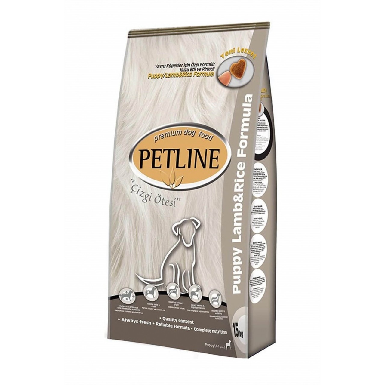 PETLİNE DOG PUPPY LAMB&RİCE 15 KG