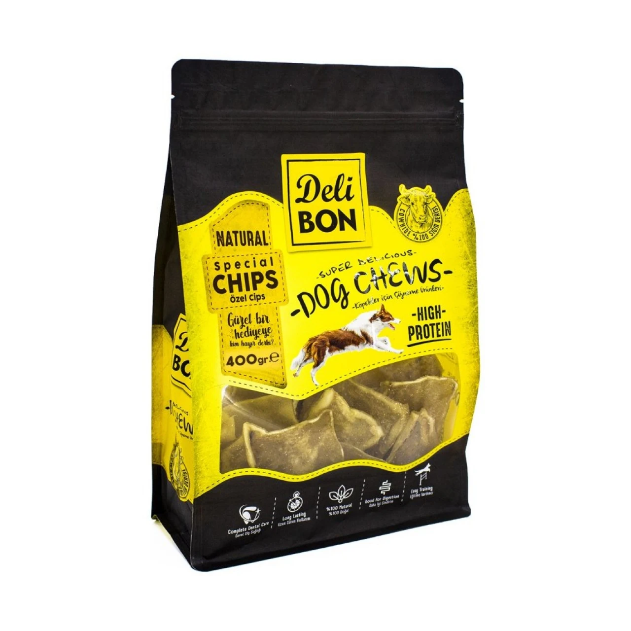 DELİBON DERİ CİPS 400 G NATUREL