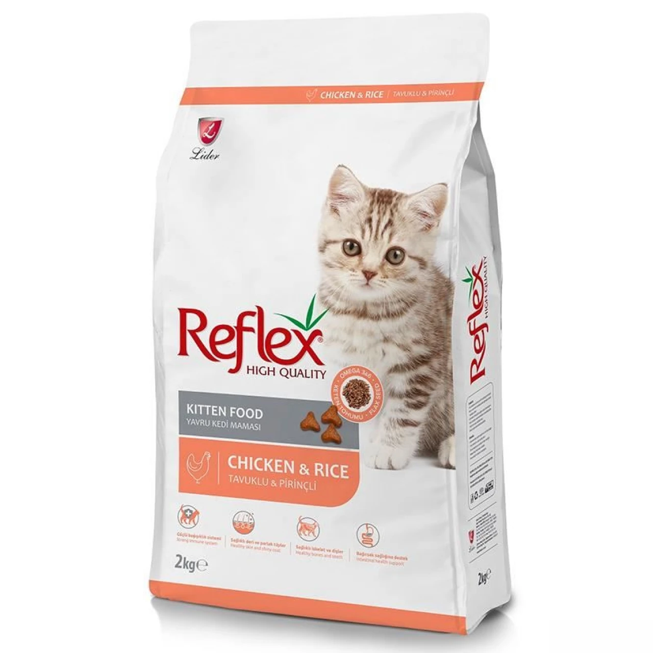 REFLEX KEDİ MAMASI YAVRU TAVUK 2 KG