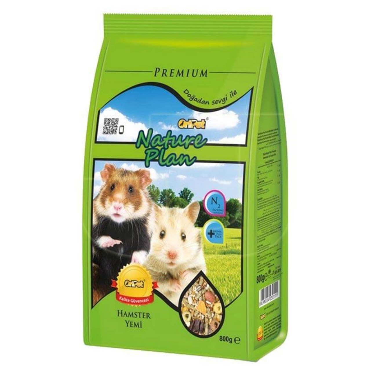 NATURE PLAN HAMSTER YEMİ 800 G
