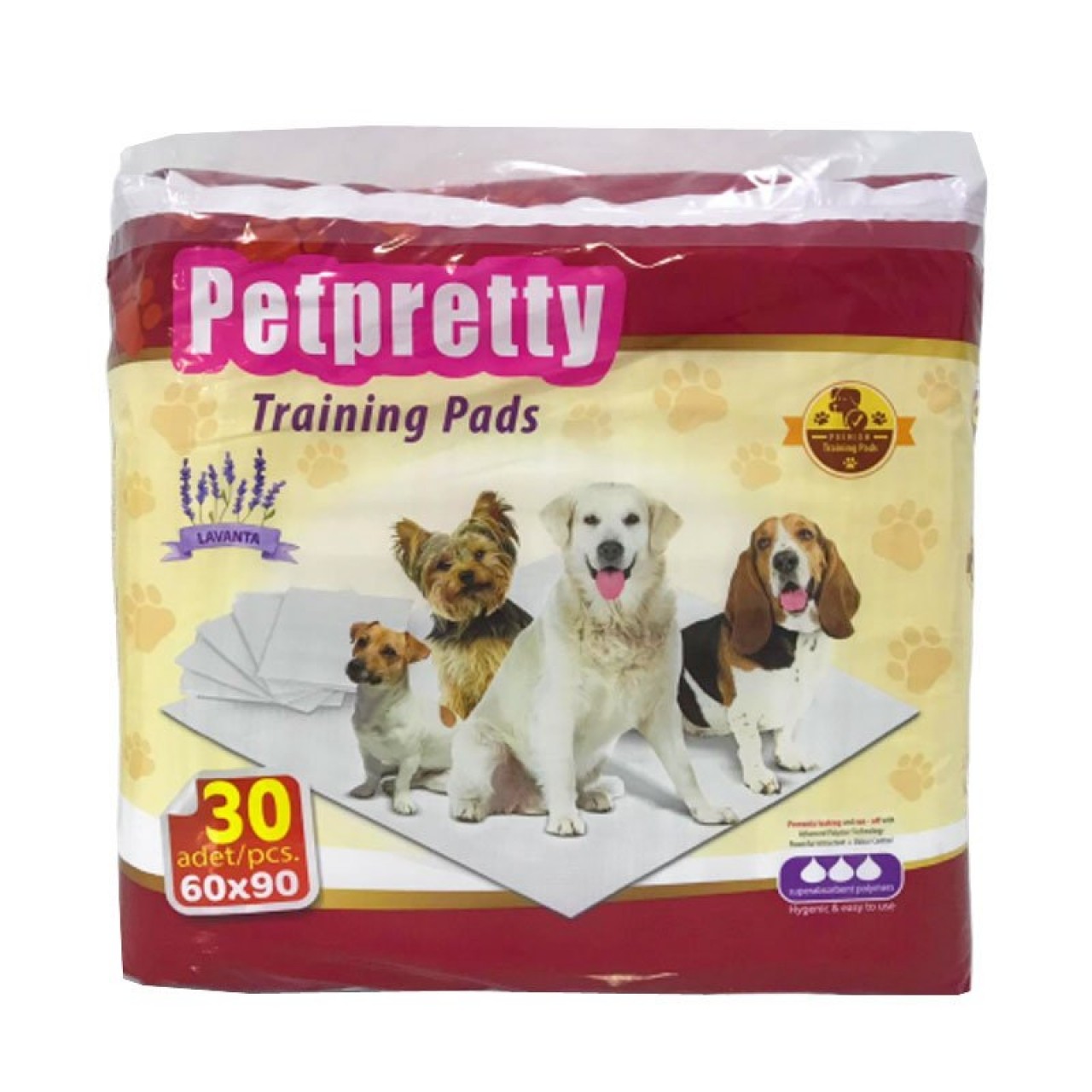 PETPRETTY ÇİŞ PEDİ 60*90 30 ADET