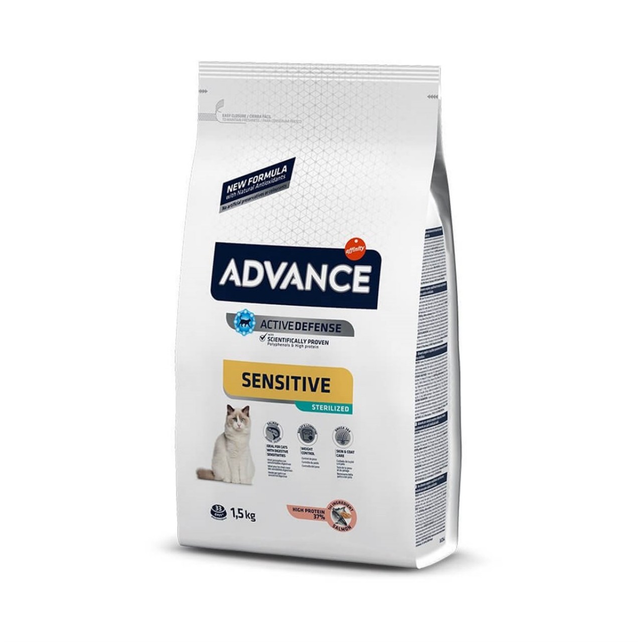 ADVANCE CAT STERILIZED SALMON 1,5 KG