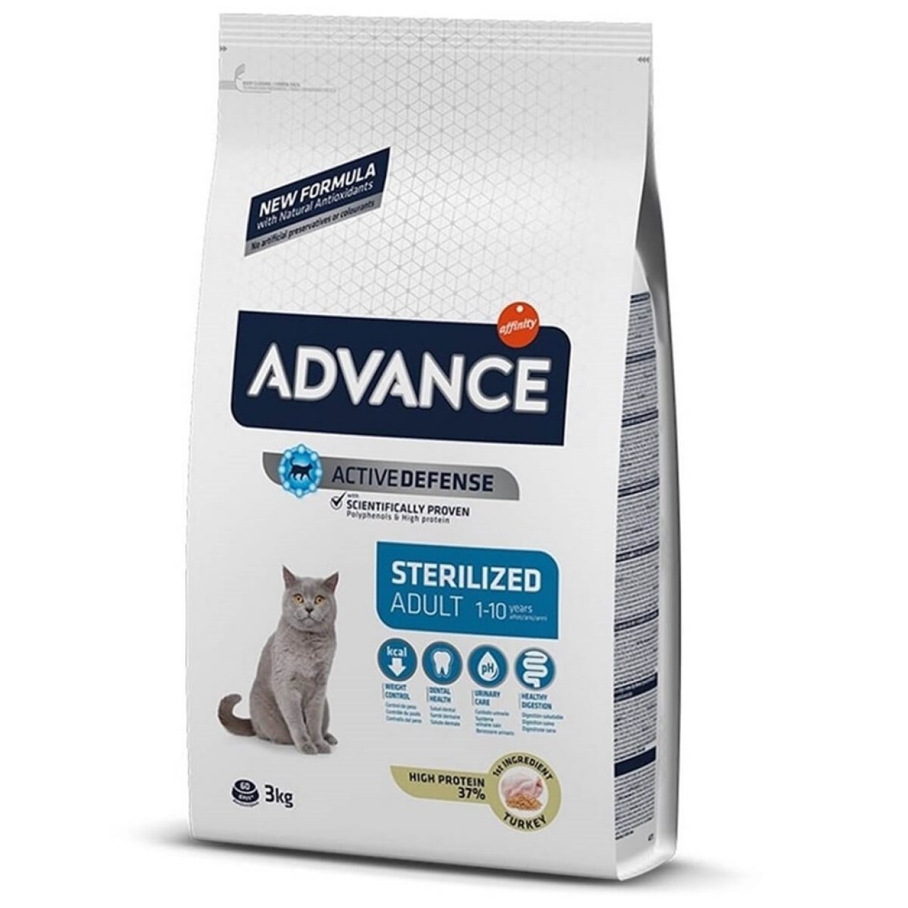 ADVANCE CAT STERİLİZED TURKEY 3 KG