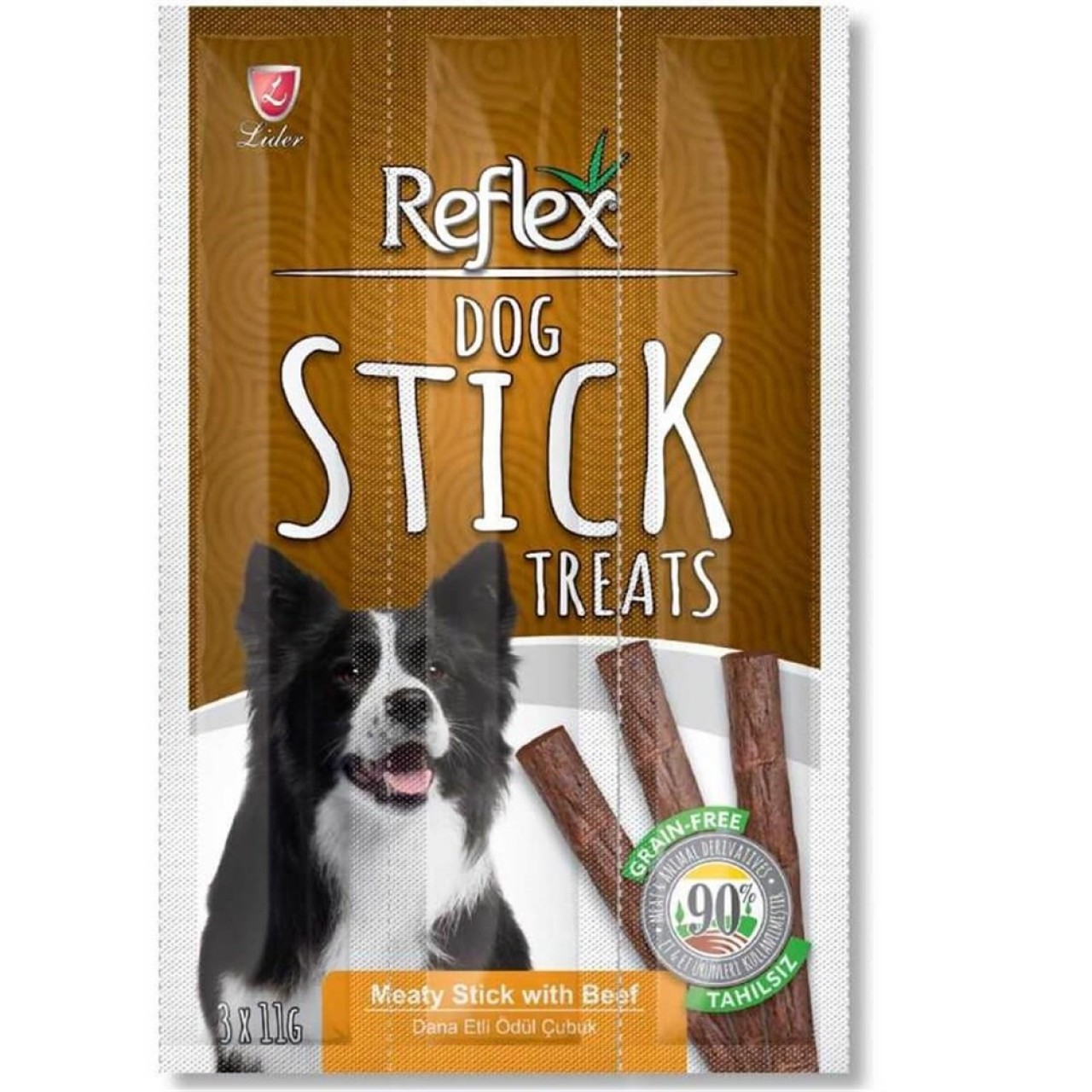 REFLEX DOG STİCK DANA ETLİ ÖDÜL 33 G RFT-073