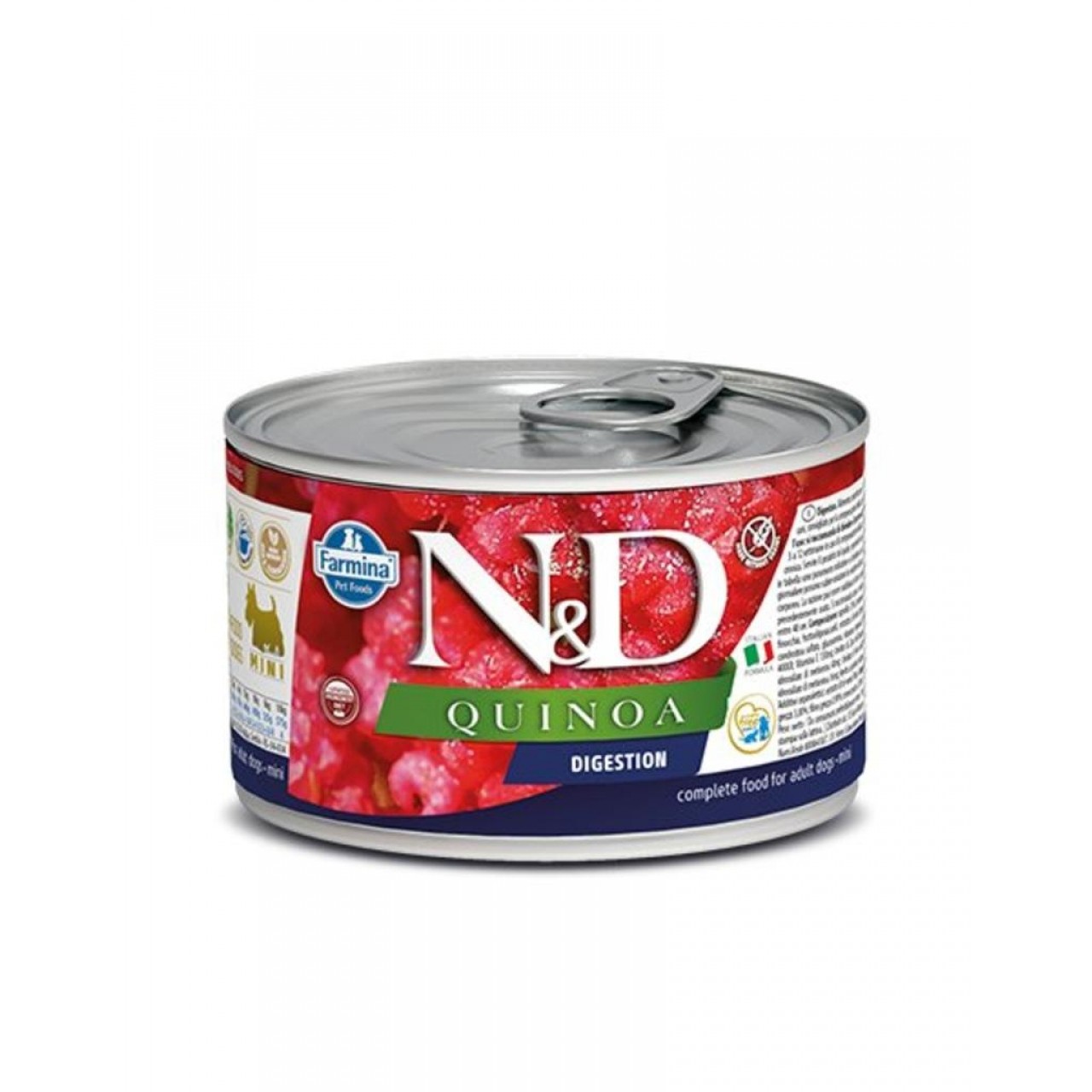 N&D QUINOA KÖPEK KONSERVE DIGESTON KUZU&ENGİNAR&REZENE 140 GR