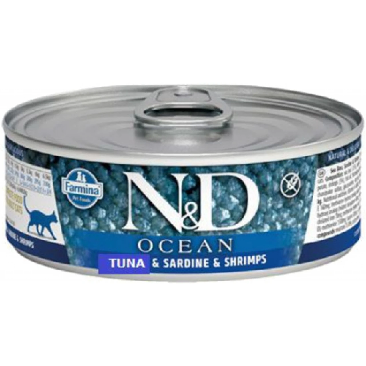 N&D OCEAN TUNA, COD, SHRİMP&PUMPKİN KITTEN 70 GR