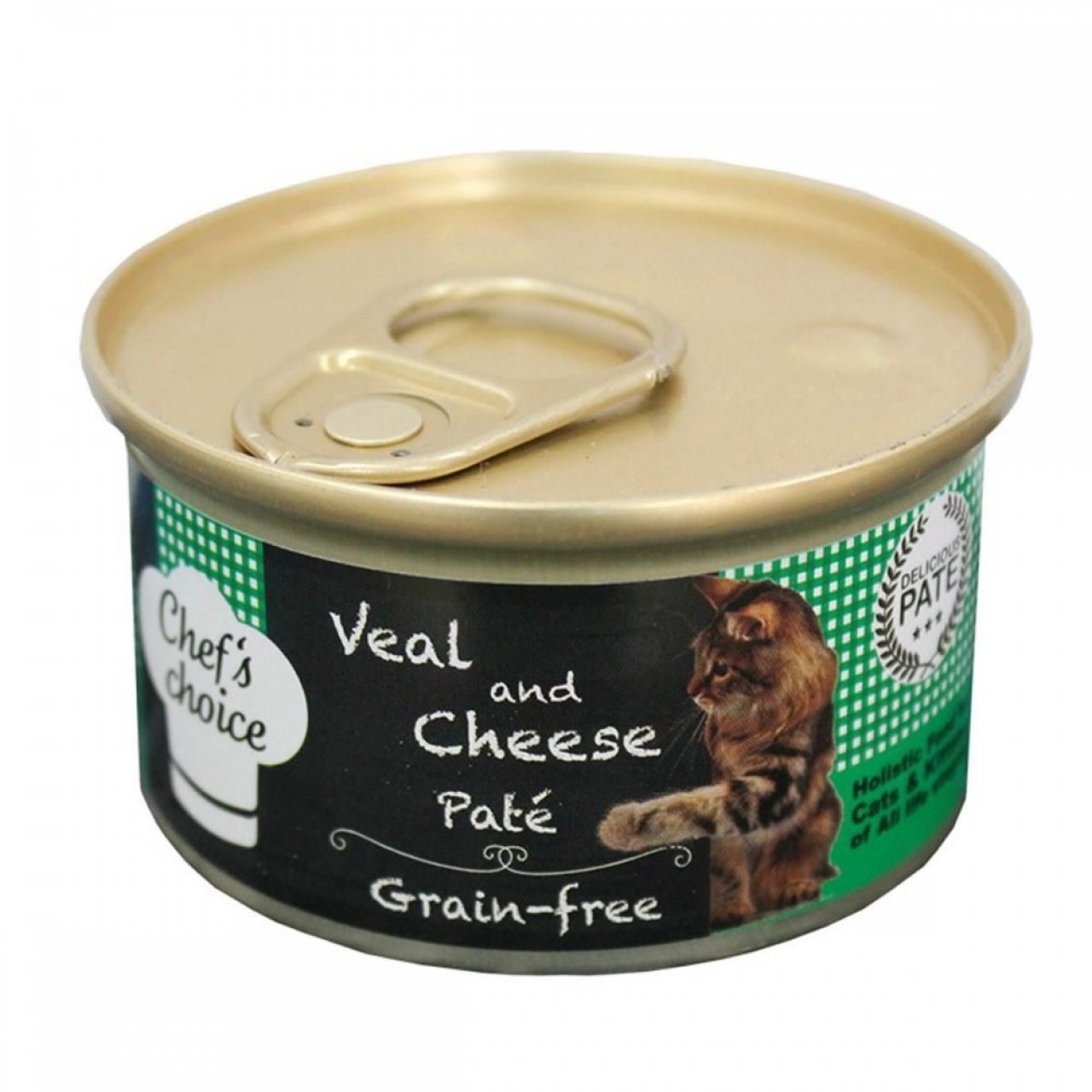 CHEFS CHOİCE DANA ETLİ PEYNİR KEDİ MAMASI 85 G