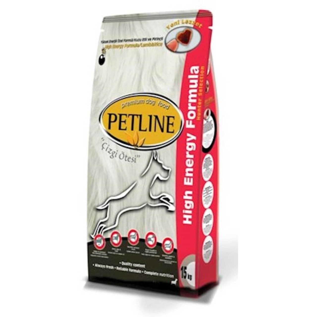 PETLİNE DOG ADULT HİGH ENERGY LAMB RİCE15 KG
