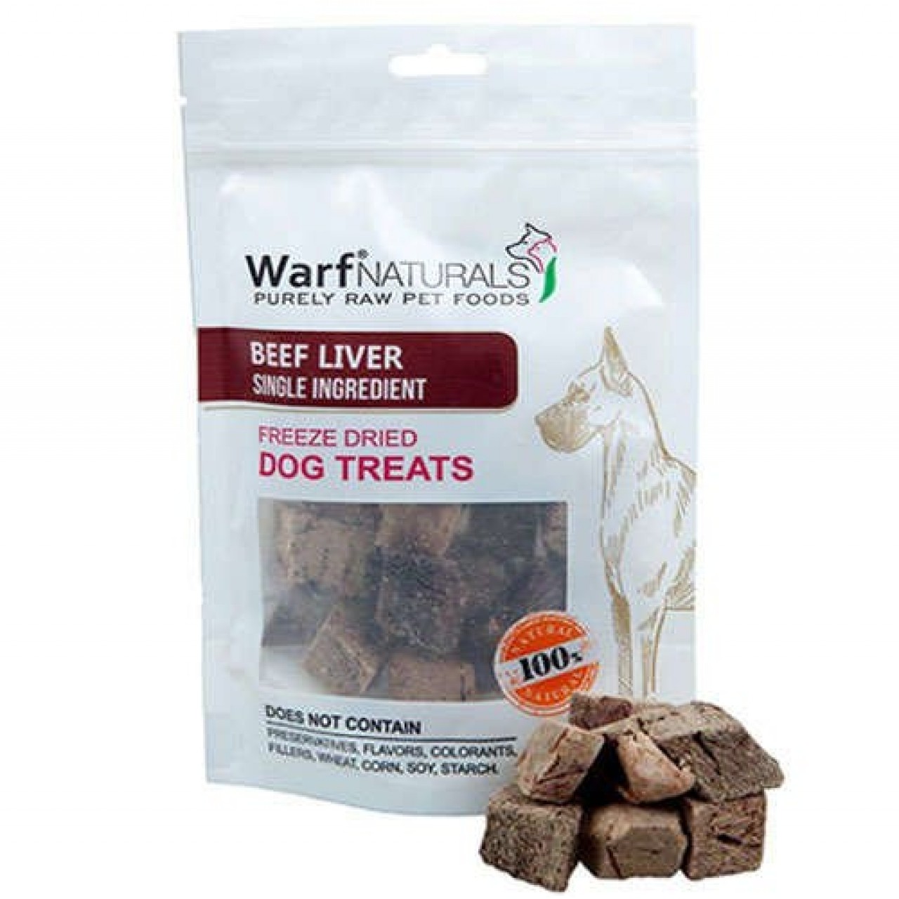 WARFNATURALS KÖPEK ÖDÜLÜ DANA CİĞER 40GR