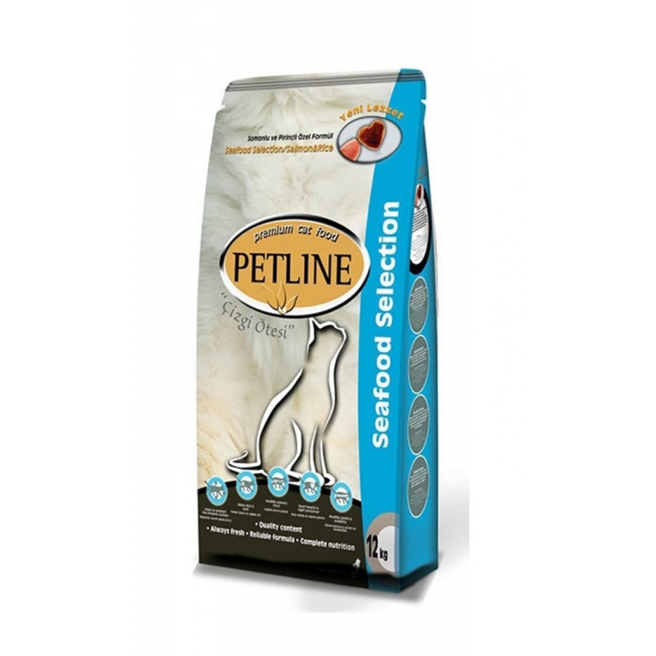PETLİNE ADULT SEA FOOD SELECTİON ANCHOVY 12KG