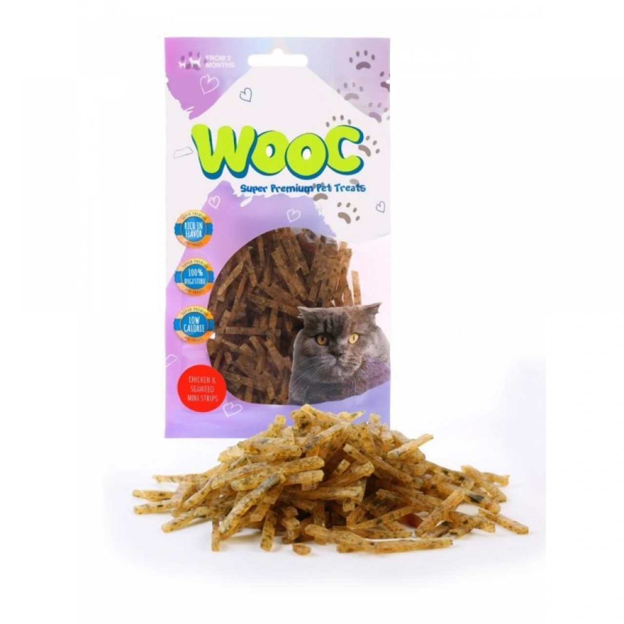 WOOC CHİCKEN SEAWEED MİNİ STRIPS ÖDÜL