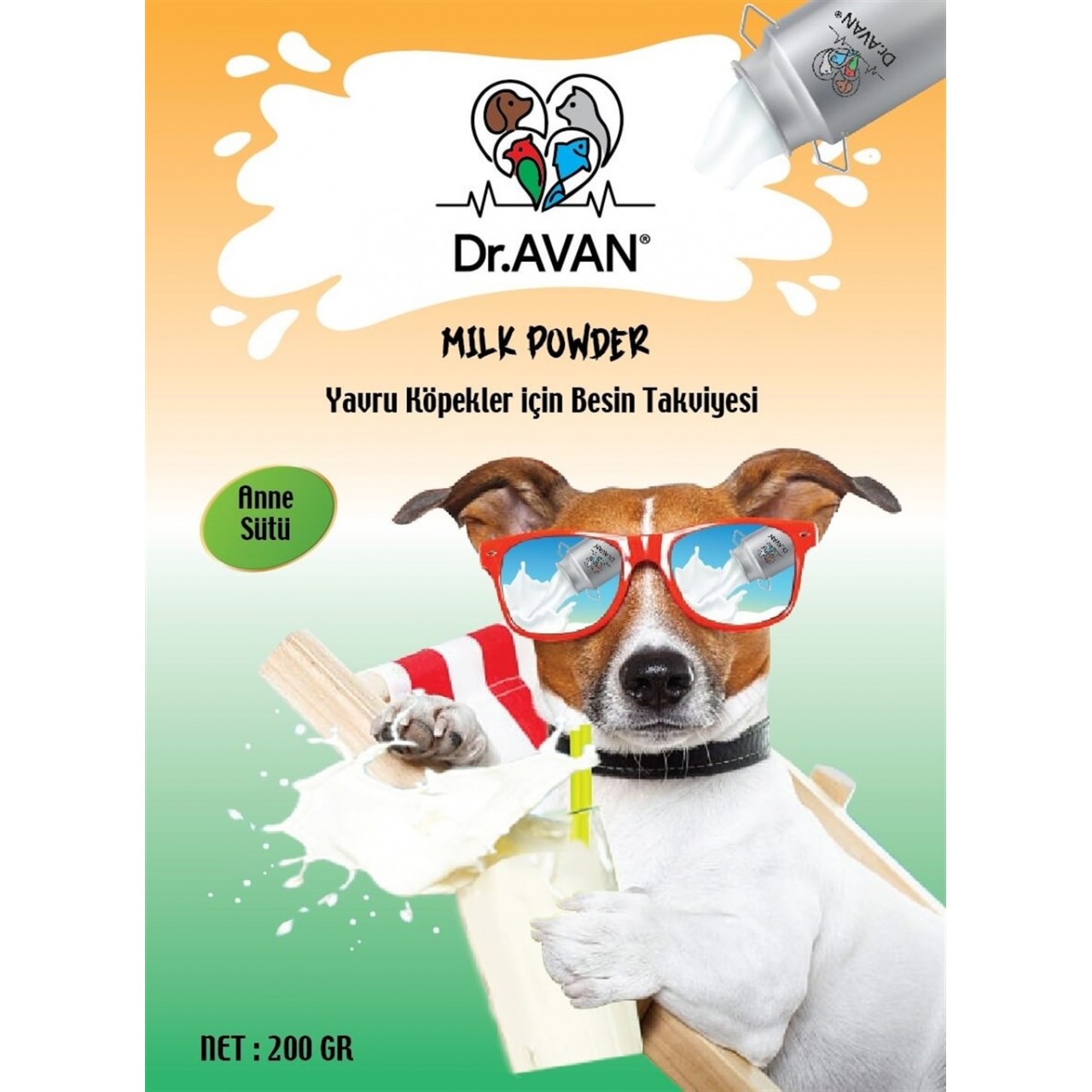 DR.AVAN KÖPEK SÜT TOZU 200 GR