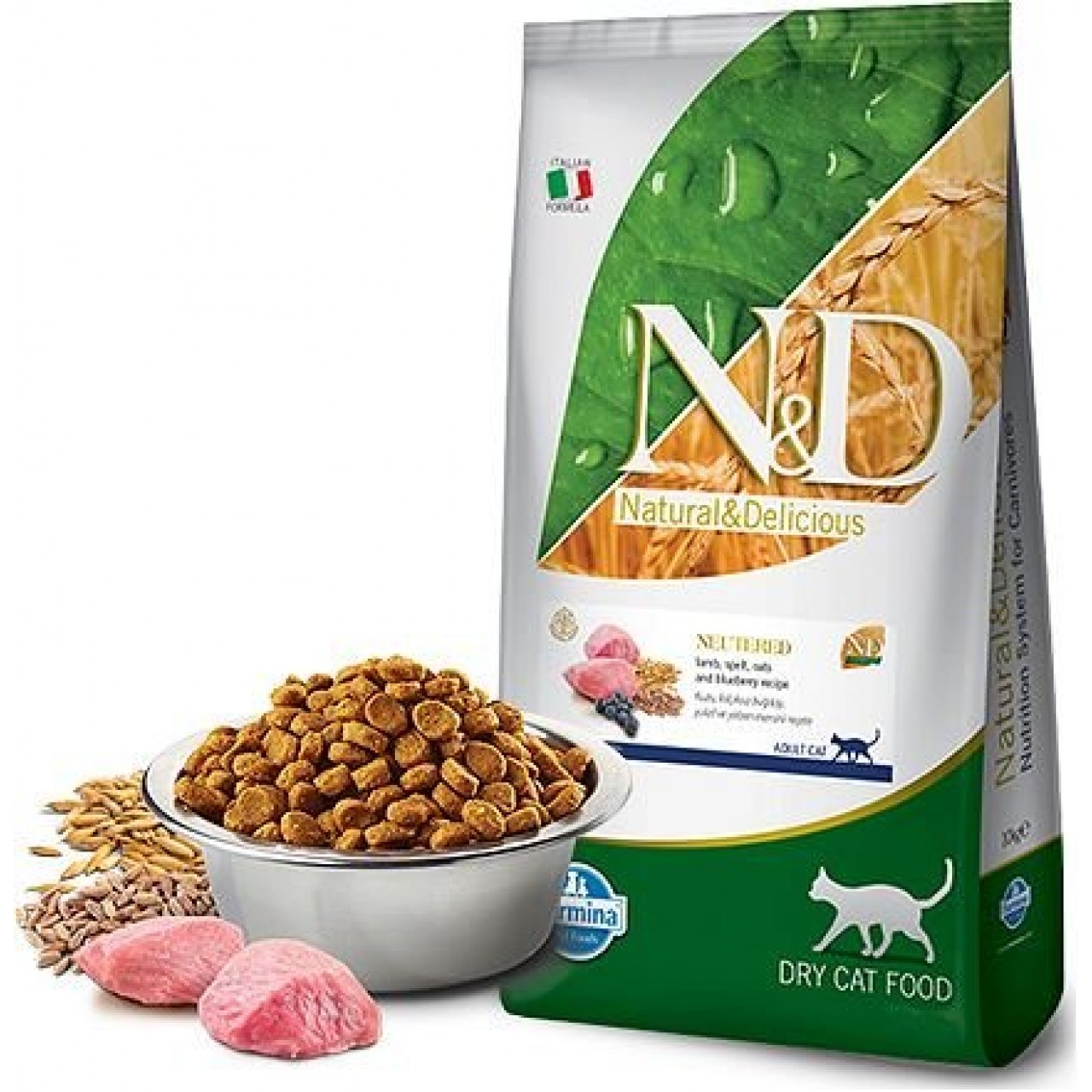 N&D ANCESTRAL GRAIN KUZU ADULT NEUTERED CAT 10 KG
