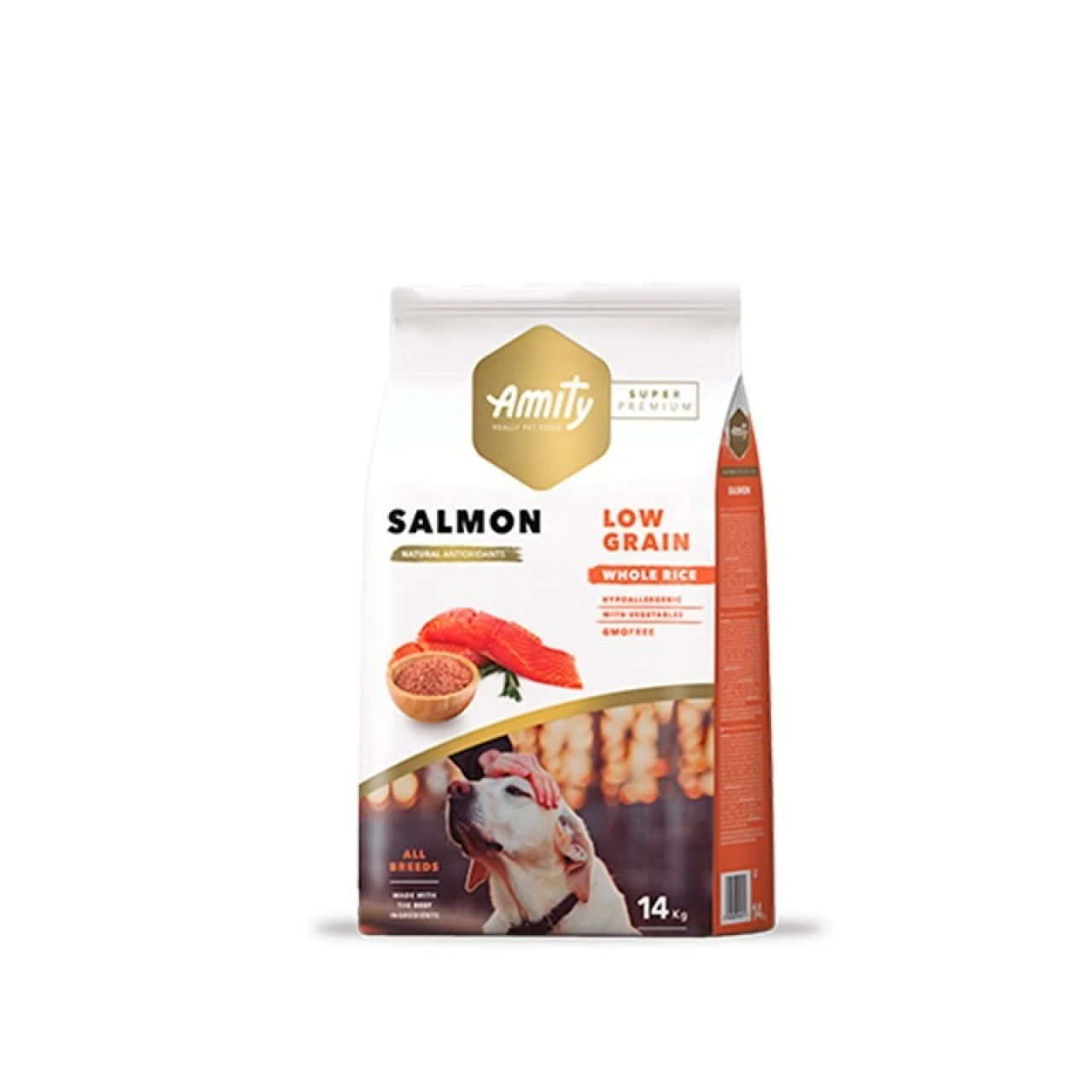 AMITY SUPER PREMIUM LOW GRAIN ADULT SALMON 4 KG