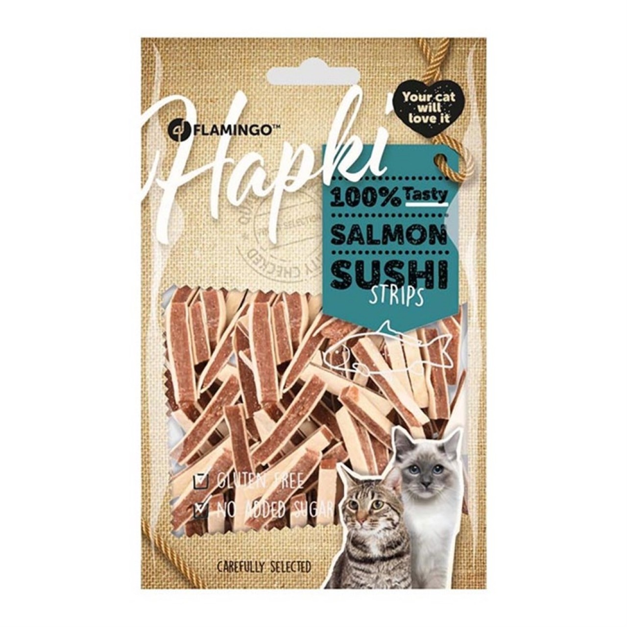 FLAMINGO HAPKI SAL SOFT SUSHI STRIPS 85 GR