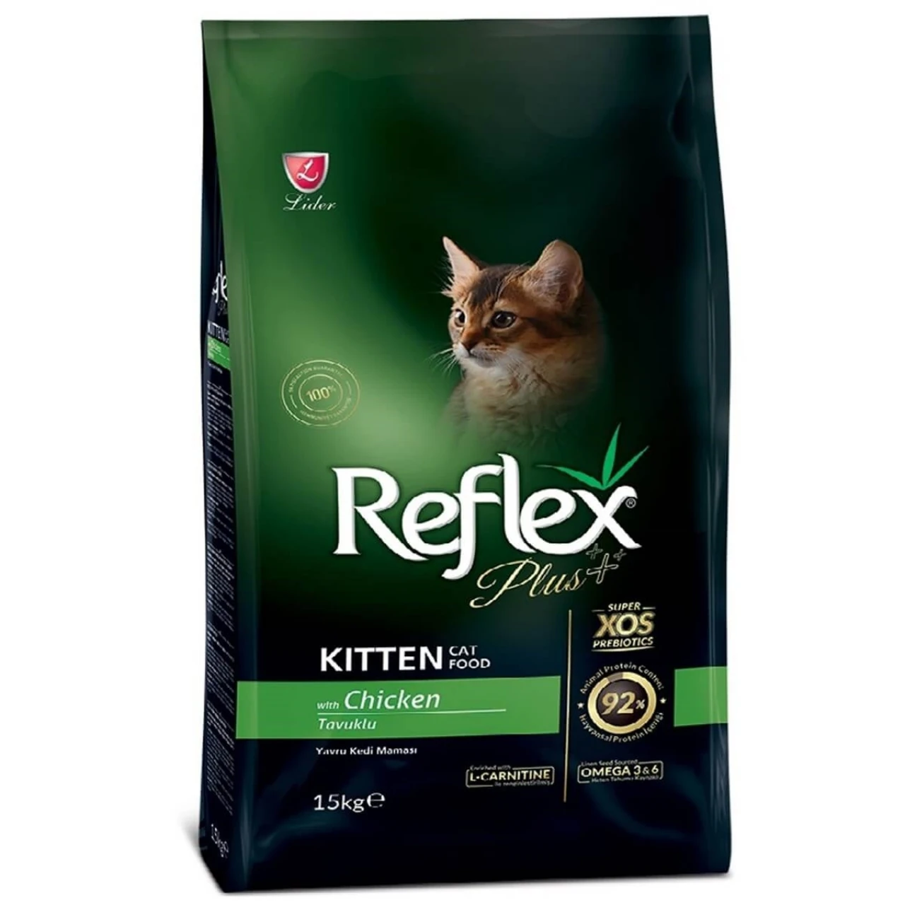 REFLEX PLUS KITTEN TAVUKLU KEDİ MAMASI 1,5 KG RFX-301