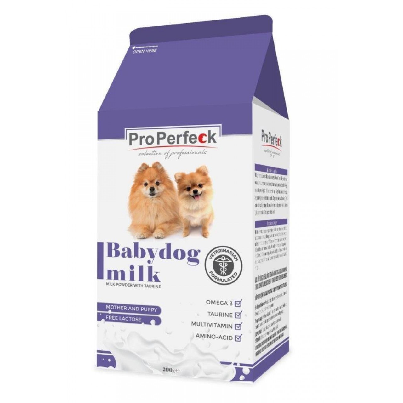 PROPERFECK SÜT TOZU KÖPEK 200 GR