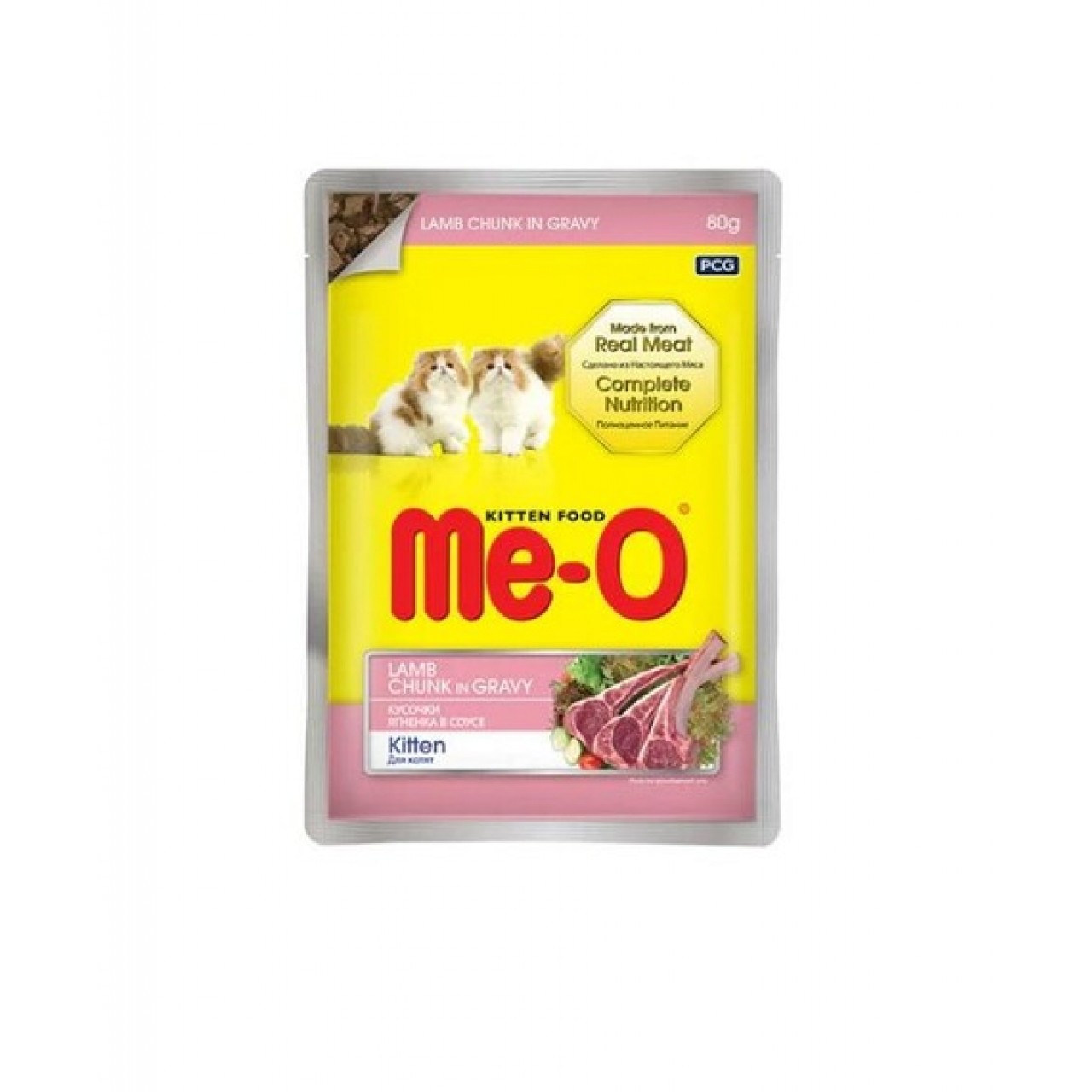 ME-O LAMB KUZU ETLİ YAVRU YAŞ MAMA 80 GR
