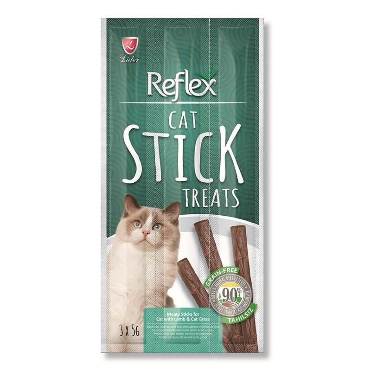 REFLEX KEDİ ÖDÜL KUZU ÇUBUK 3*5 G