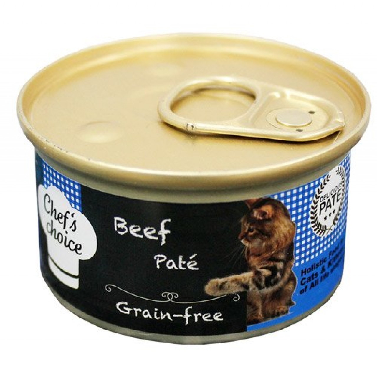 CHEFS CHOİCE DANA ETLİ KEDİ MAMASI 85 G